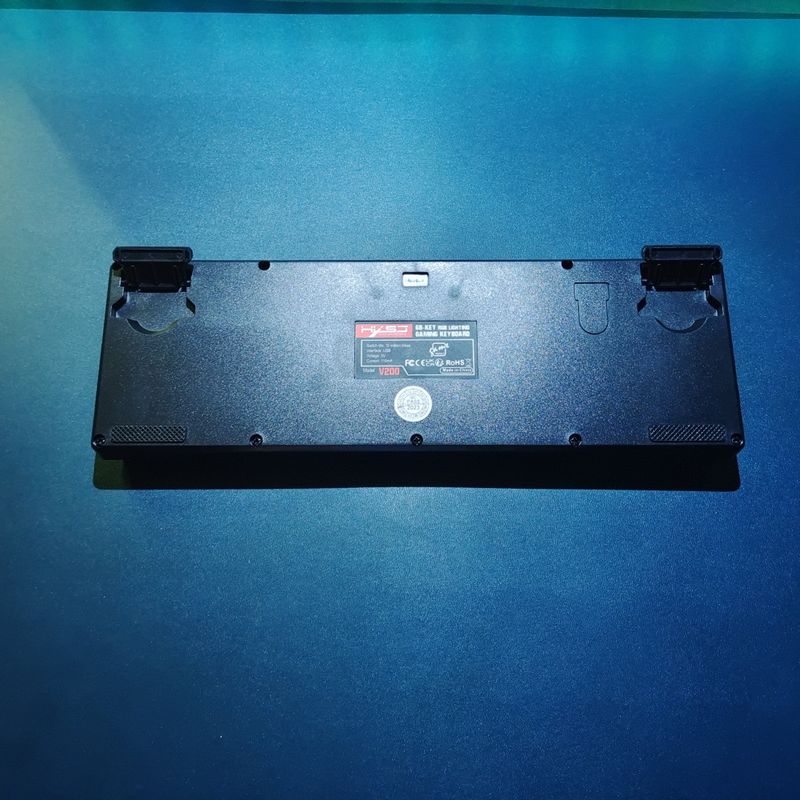 2023 New Gaming Membrane 68 Keys Key Line Separation RGB Backlight Multi-function Wired Keyboard_voghion.com