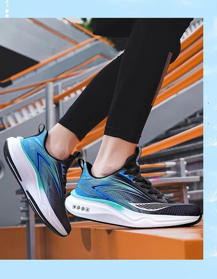 Running Summer New Model Middle School Entrance Exam Physical Test Rebound Cushioning Sports Shoes For Men_voghion.com