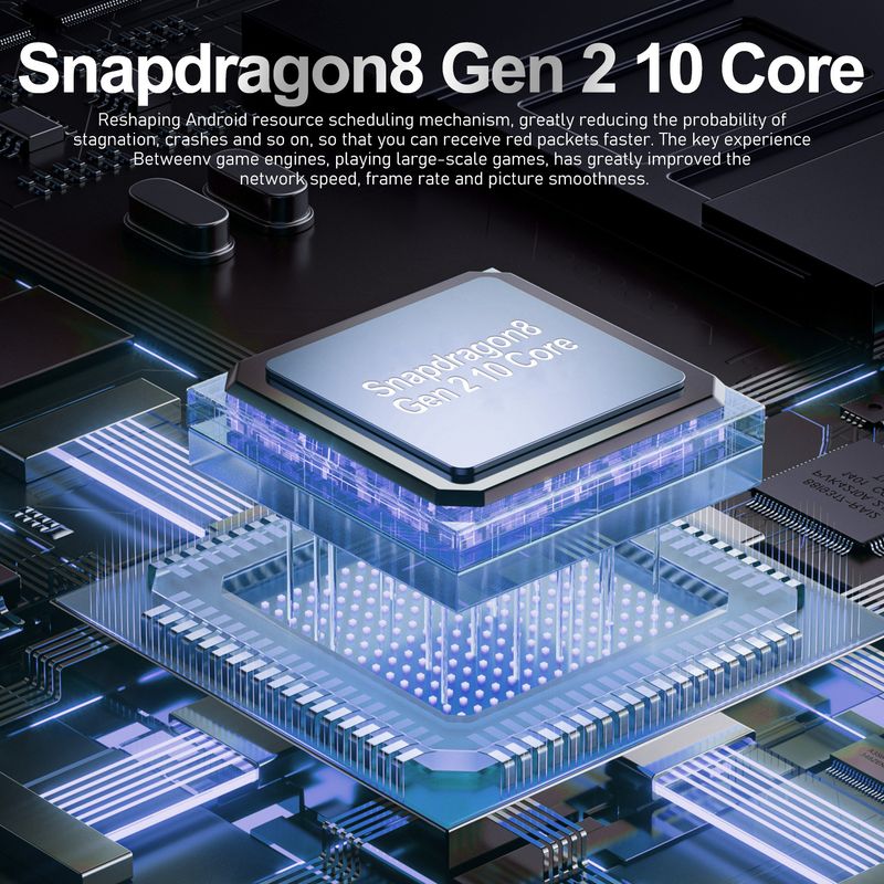 Mobilní GT10 Pro 7,3palcový velký displej 12+512G Android Smartphone_voghion.com