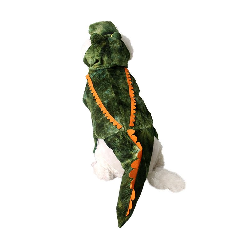 Huisdierbenodigdheden Feestkleding Warme dierenkostuums Prestatie-outfits Krokodiltransformatiekostuum_voghion.com