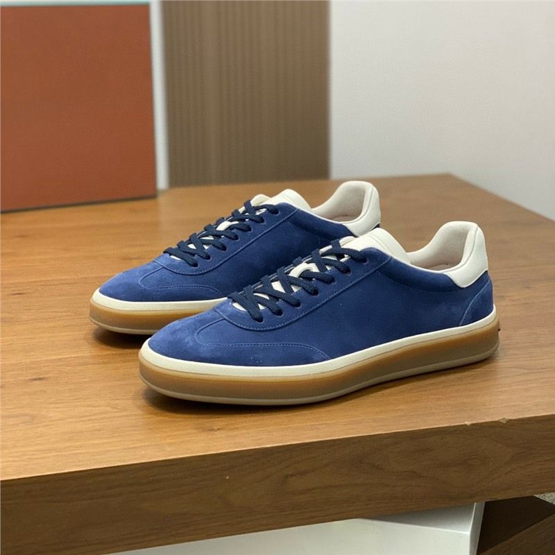 Zapatos casuales de ante para hombre, de cuero genuino, con cordones, de negocios, de lujo, de moda 2025_voghion.com