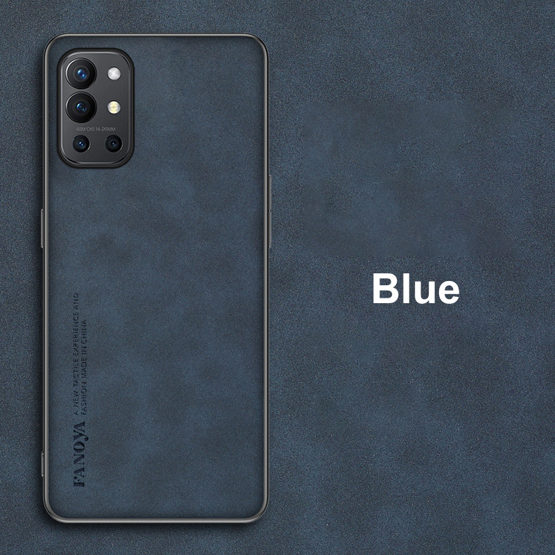 Luxus-Ledertasche für OnePlus 9R 9RT 9 Pro 5G Hülle aus mattem Silikonschutz Handyhülle für One Plus 9 R RT 9 Pro One_voghion.com