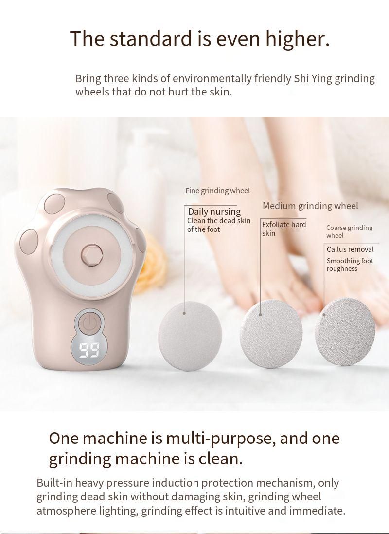 Meiji Electric Home Automatic Grinder Pedicure Remove Dead Skin Calluses Foot Care Machine Factory_voghion.com