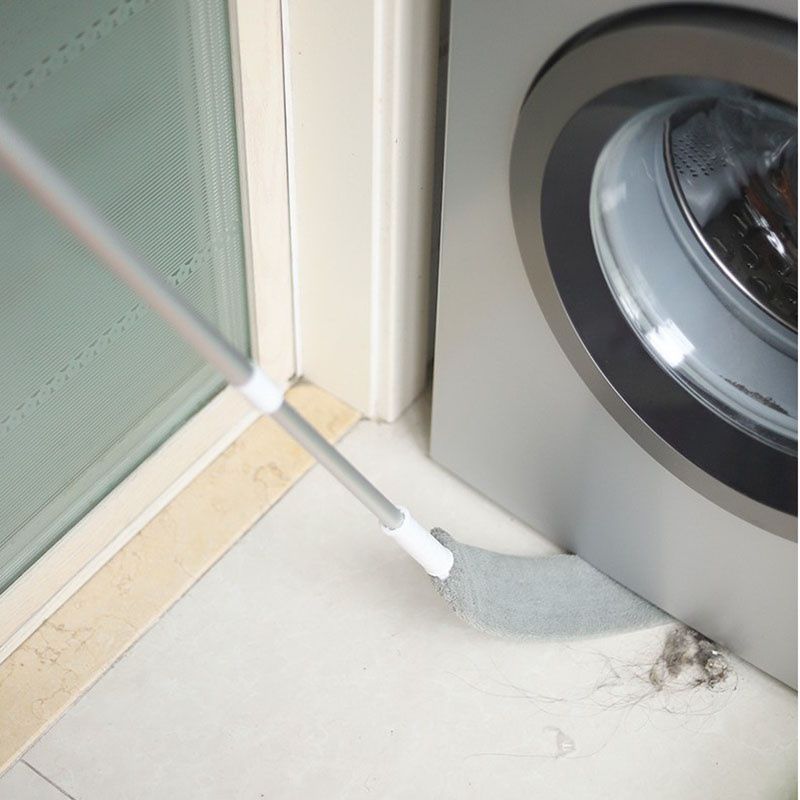 Bedside Dust Brush Long Handle Mop Sweep Artifact Household Bed Bottom Gap Clean Fur Hair Sweeping Dusty Magic Microfibre Duster_voghion.com