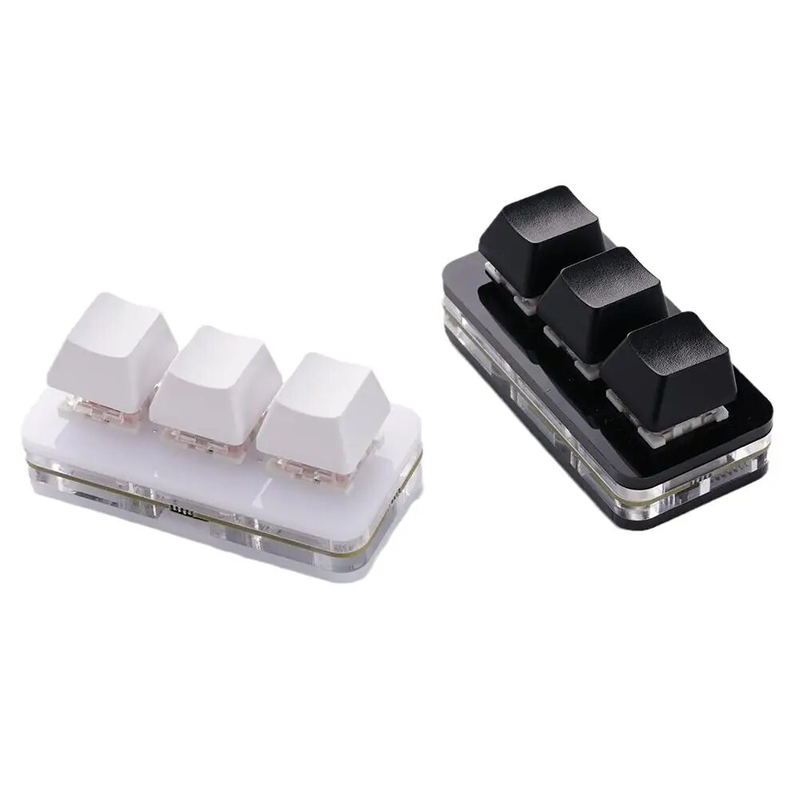 Aangepaste Mini USB 3 sleutels programmeren ro Kopiëren Plakken Knippen Keypa HID Driver Gratis ondersteuning Re Switch Mechanisch_voghion.com