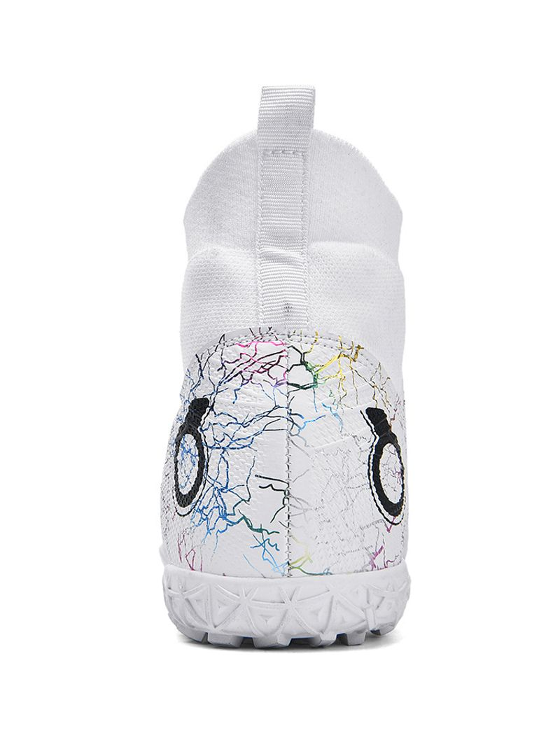 Cross-border new FGTF for men and women breathable high-top long nails AG broken nail football indoor training shoes_voghion.com