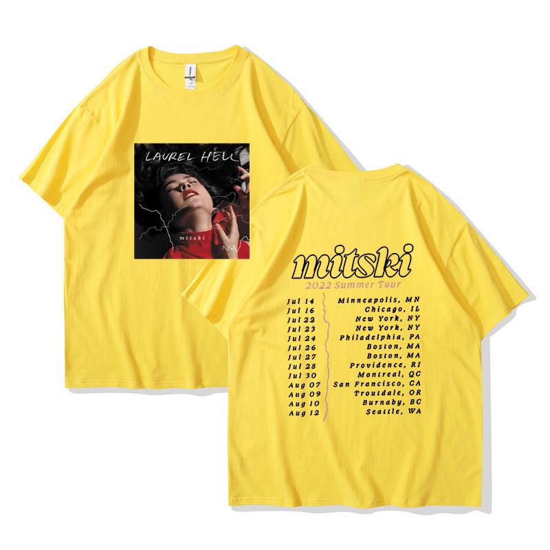 Men's Tees Mitski Laurel Hell Bury Me At Makeout Creek Graph_voghion.com