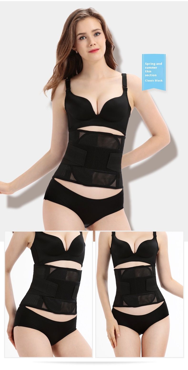 Zomer Dunne Postpartum Taille Cinching Belt Taille Afslankende en Vormende Riem Taille Bescherming en Taille Seal voor Vrouwen_voghion.com