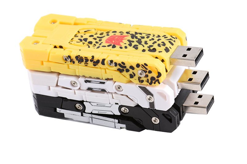 Depolama Aygıtları Transformers geri çekilebilir elektronik köpek çiçek çita USB flash sürücü toptan_voghion.com