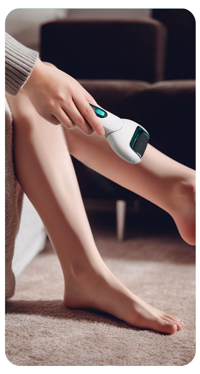 New Digital Display Electric File Rechargeable Callus Remover Pedicure Tool Automatic Scrubber Foot Stone_voghion.com