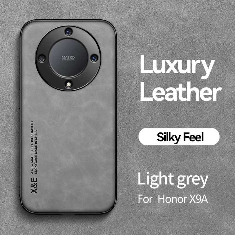 Custodia magnetica in pelle di pecora Magic Lite 4 5 X8A X9A X8 X9 Capa per Honor 90 80 70 60 50 Pro Cover per telefono in pelle opaca_voghion.com