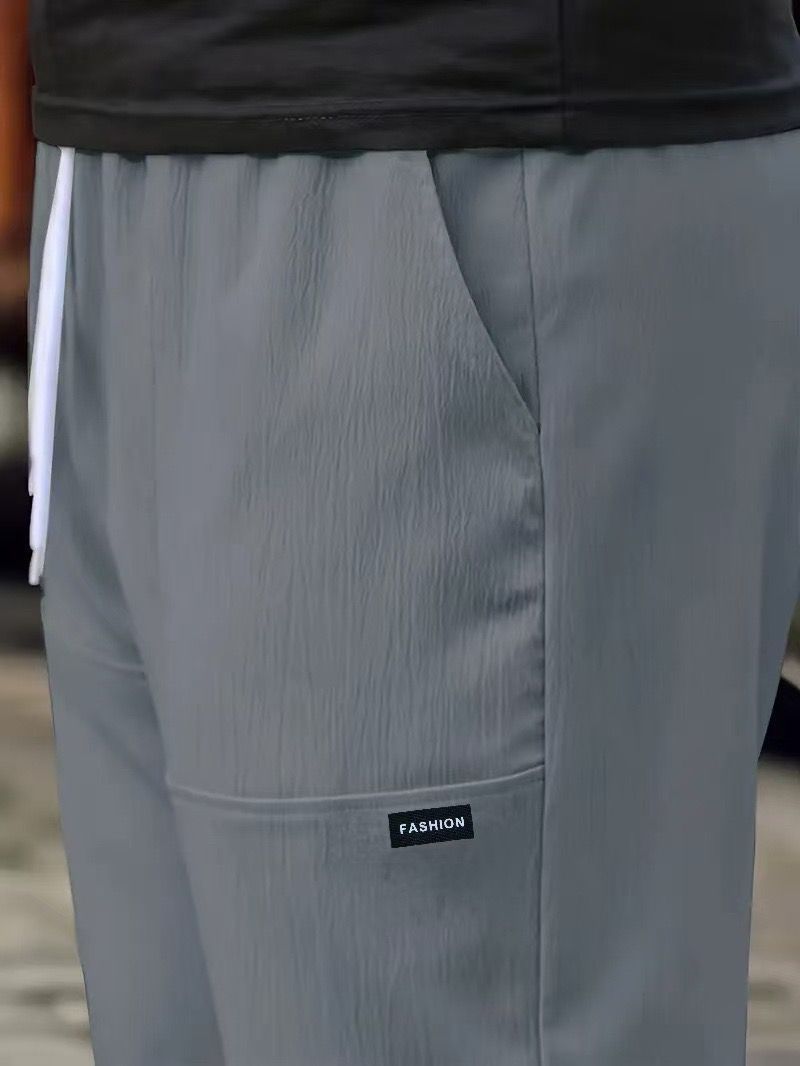 Lässige Herrenhose mit geradem Bein – leicht, atmungsaktiv und stylisch für den Alltag (mehrere Farben und Größen)_voghion.com