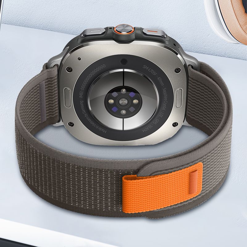 Til Samsung Galaxy Watch Ultra Strap 47mm Tilbehør Sport Nylon armbånd Trail loop Armbånd correa Galaxy watch 7 ultra Band_voghion.com