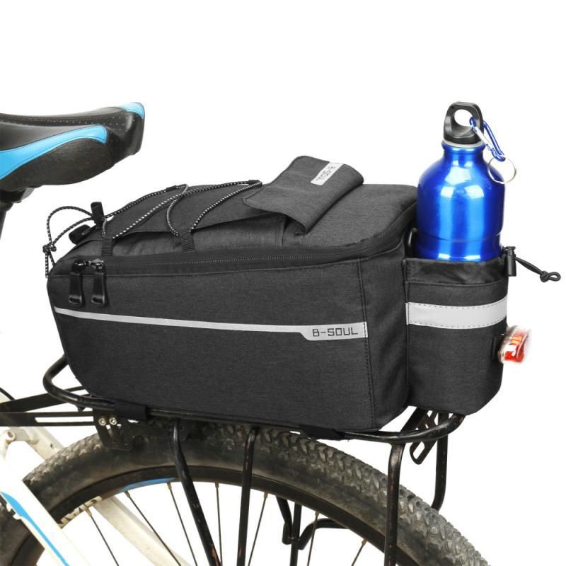 Mountain bike rear pack folding shelf bag riding equipment camel bag polyester rear seat bag with insulation liner_voghion.com