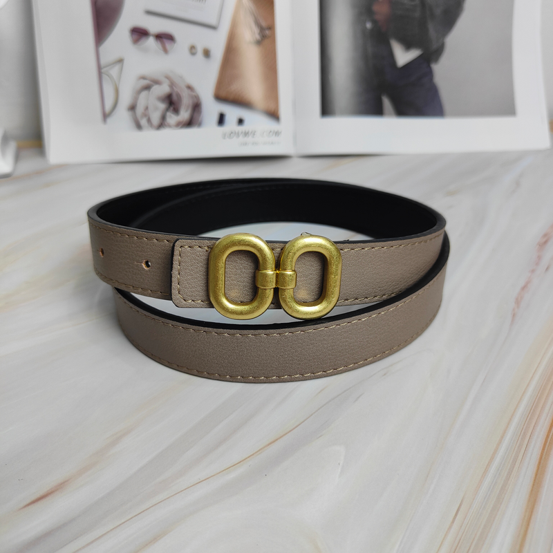 Hot Trend Duebelringschnalle Rëndleder Kaddosbox Damen Einfach Perséinlechkeet Luxus Senior Geschäftsmänner a Fraen Liederriemen 2.5CM_voghion.com