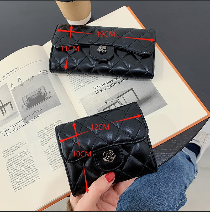 Damen Geldbörse Clutch Ledertasche Münzbörse Kreditkartenhalter_voghion.com
