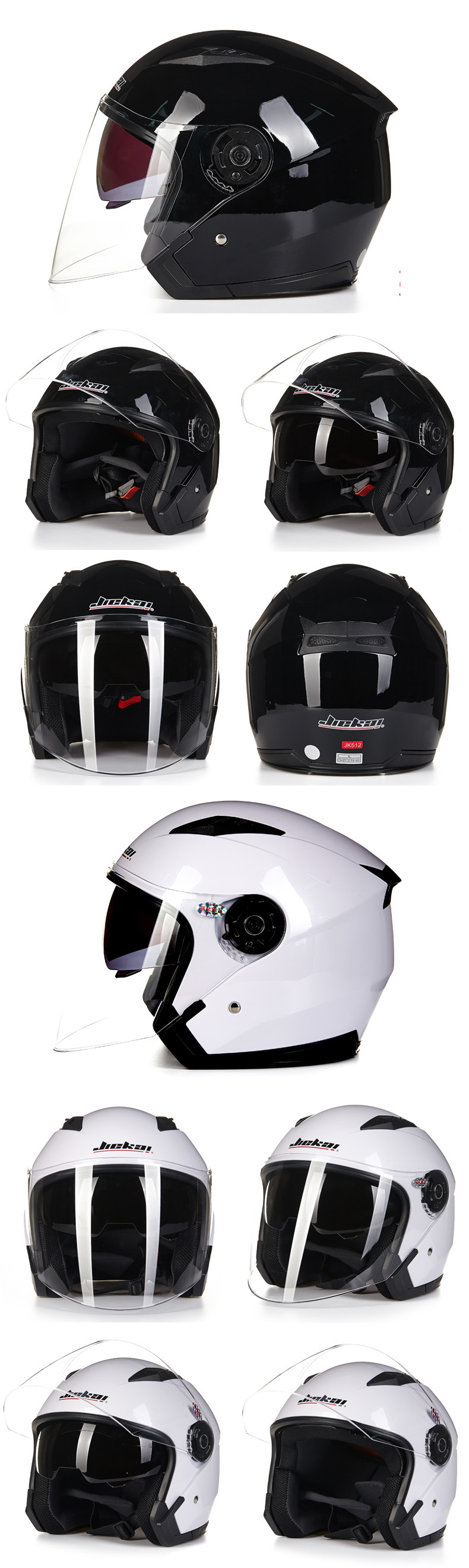 Motorradhelm mit Doppellinse Motorradhelm_voghion.com