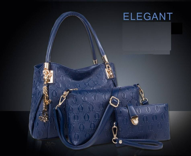 3-teiliges Set Vintage Fashion Schulter-Umhängetasche - Hochwertige, stylische Handtasche mit drei vielseitigen Optionen_voghion.com