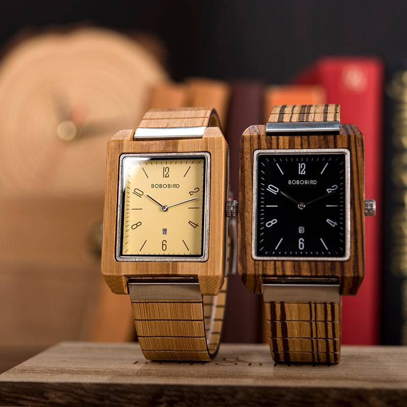 BOBO BIRD Wooden Watch Gt028/29 Female Student Simple Temperament Small Fresh Gift Watch_voghion.com
