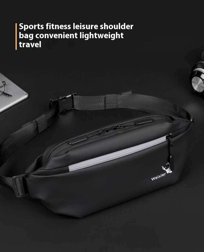 Handy-Hüfttasche Herren-Umhängetasche Multifunktionale Herren-Wasserdichte Hüfttasche Taktische Brusttasche Trendy Herren-Umhängetasche_voghion.com