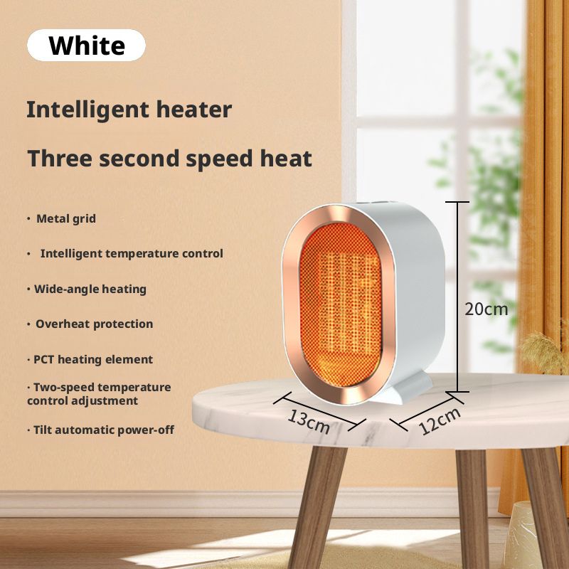 PTC Ceramic Fast Heating High Power Household Small Stove Electric Heater Hot Air Fan Desktop_voghion.com