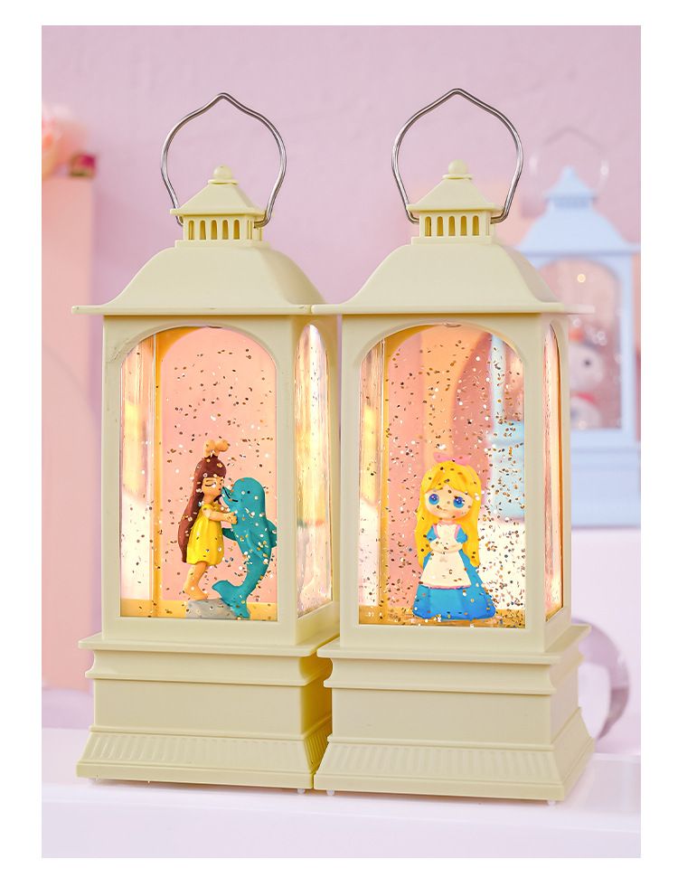 Süße Prinzessin Kindertagsgeschenk mit Schnee-Spieluhr Kristallkugel Spieluhr Geburtstagsgeschenk für Mädchen_voghion.com