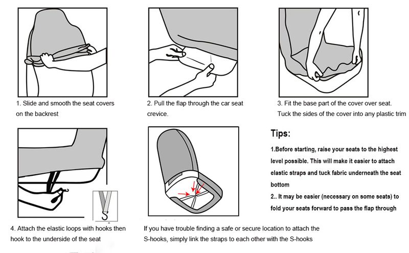 Coprisedile posteriore alto universale in pelle PU da 2 pezzi, adatto per la maggior parte degli accessori per sedili di auto, camion e SUV._voghion.com