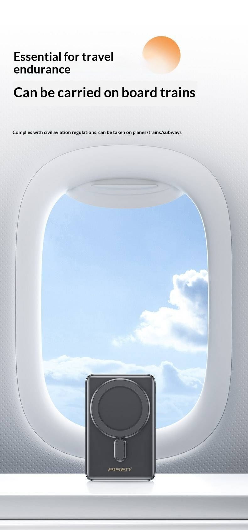 50704555550<=3 Pinsheng 30W Magnetic Wireless Power Bank 10000mAh Mini Super Fast Charging Portable Charger With Stand New Model_voghion.com