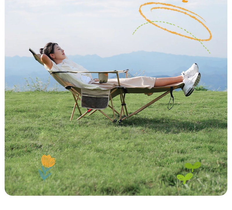 Primitive Outdoor Folding Portable Ultra-light Fishing Beach Camping Director Chair With Backrest Small Stool_voghion.com