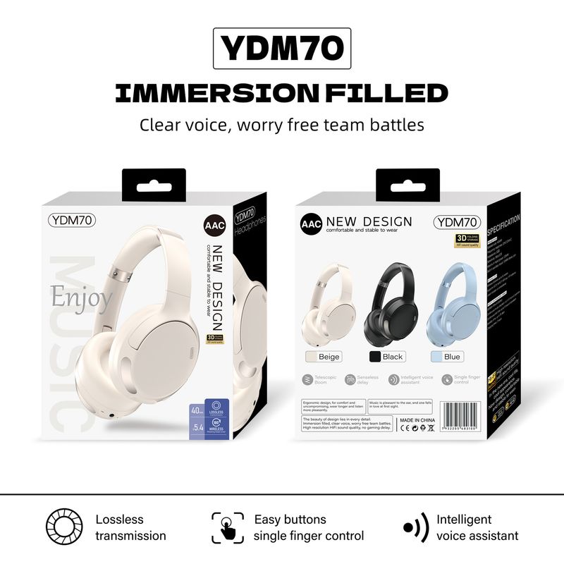 Il nuovo auricolare wireless Bluetooth YDM70 può essere inserito nella scheda e può essere configurato per telefoni cellulari e computer_voghion.com