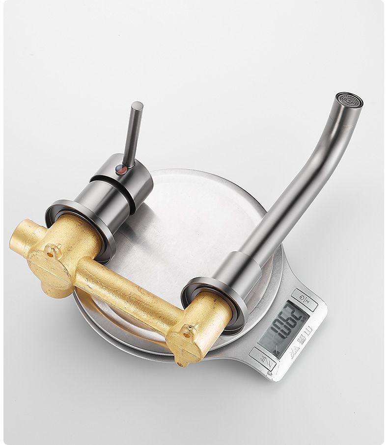 Wall-Mounted Basin Mixer Tap – Thermostatic Bathroom Faucet For Vanity/Sink (Hot & Cold Water, Chrome/Matte Black/Gunmetal/Gold, Ceramic Cartridge)_voghion.com