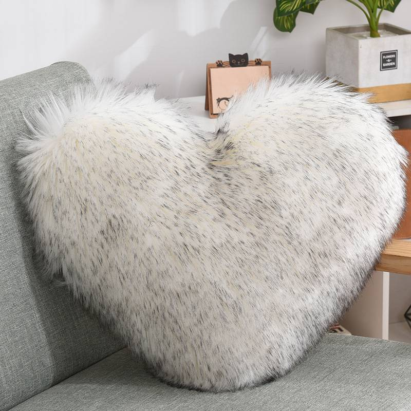 Cuscino a forma di cuore in peluche con nucleo per divano, cuscino per sedia da ufficio_voghion.com