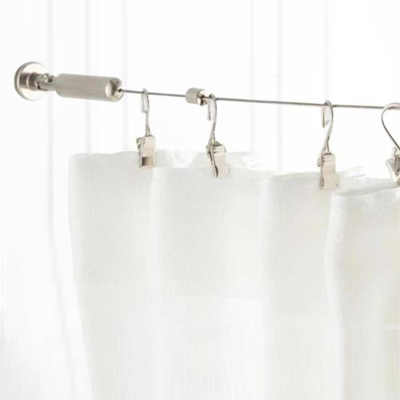 Hochleistungs-Drahtseil aus Edelstahl zum Aufhängen von Vorhängen, 5 m, für Badezimmer zu Hause_voghion.com