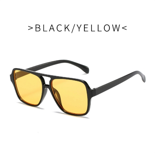 New European And American Pilot Double-beam Sunglasses, Men's UV-resistant Sunglasses, Women's Fashionable Retro Glasses_voghion.com