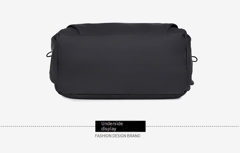 Men's Business Backpack With USB Charging Port, Large Capacity Waterproof Laptop Backpack For Travel & Work, Anti-Theft & Shockproof Commuter Bag_voghion.com