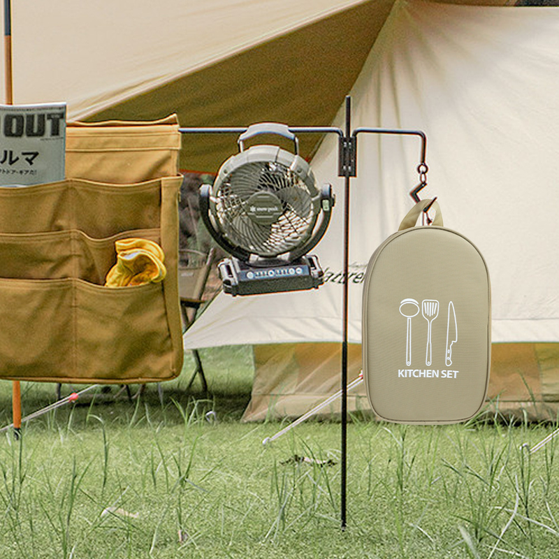 Aufbewahrungstasche für Campingküchenutensilien, Geschirr, Picknickzubehör und Campingwerkzeug_voghion.com