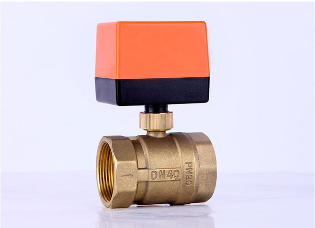 1/2 "3/4" 1 "2" Gemotoriseerde Kogelkraan 220V 12V 24V 3-draads 2 Punt Controle Messing Elektrische Kogelkraan_voghion.com