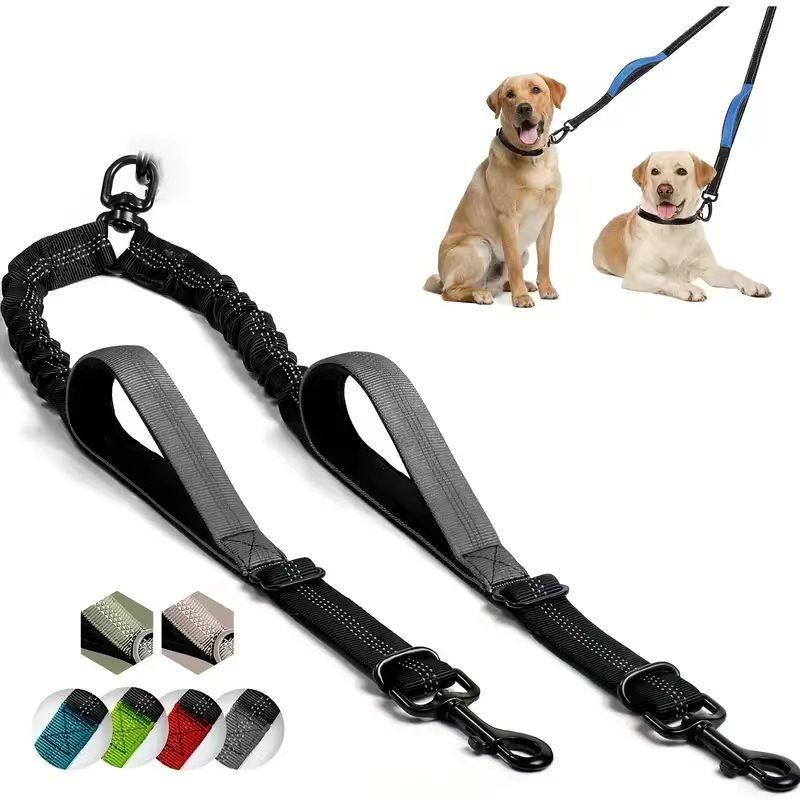 Tasma Ağrısız Halat Büyük Patlamaya Dayanıklı Tek Tasmalı-İki Tasmalı Köpek Çekiş Kemeri_voghion.com