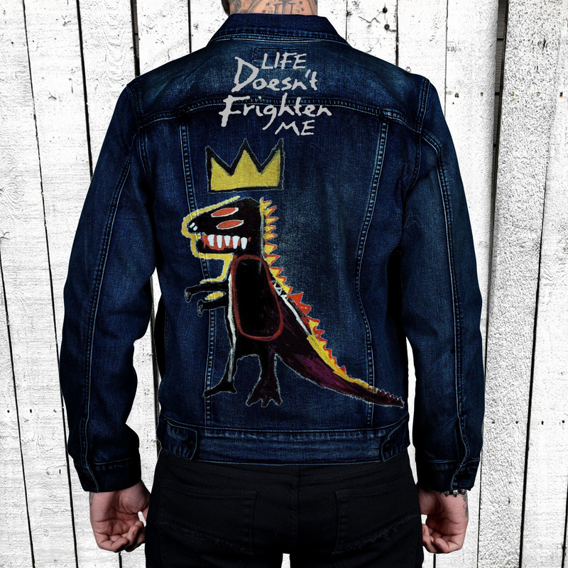 Neue Strickjacke für den Herbst, lockere Jeansjacke mit Aufdruck für Herren 2629_voghion.com