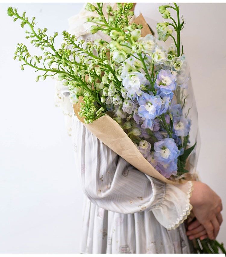50pcs Flower Bouquet Bag Paper Bouquet Sleeve Flower Wrapping Paper Floral Bouquet Gift Packaging Supplies_voghion.com