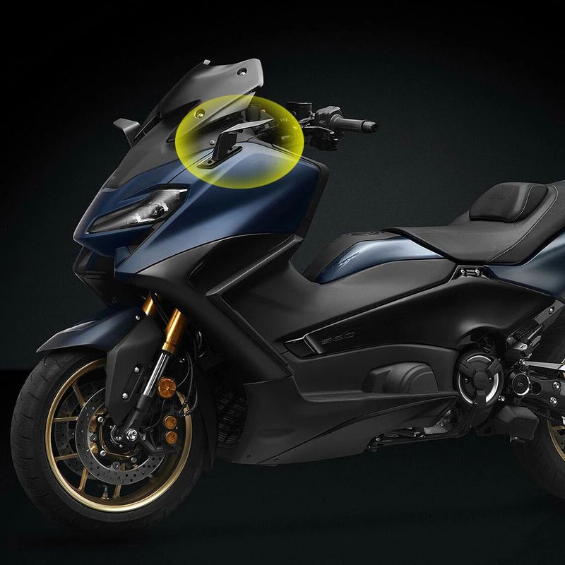 For YAMAHA T-MAX560 T-MAX 560 TMAX560 New Motorcycle Rear View Mirrors Adjustable Aluminum Mirror Accessories TMAX 560 2022-2024_voghion.com