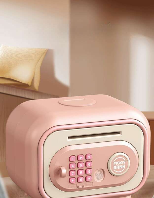 【 2424 People Collection 】 Primary School Student Password Box Fingerprint Unlock Girls' Princess Anti-theft Advanced_voghion.com