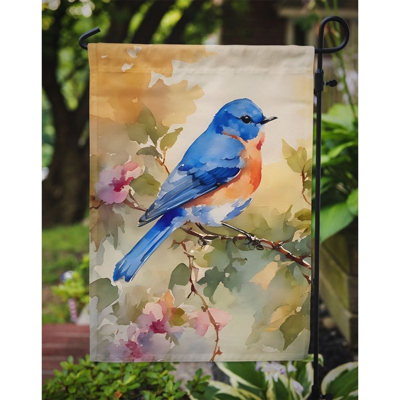 Size Garden Flower Multicolor Mailbox Banner Bluebird Flag Patio Yard Drative Artwork Beds Flag Garden Outside Yard Flag_voghion.com