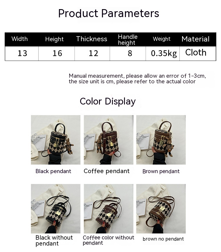 2023 neue Heiße Verkauf Retro frauen Tasche Mode-Trend Einfache Vielseitige Umhängetasche Textur Handheld Eimer Tasche_voghion.com