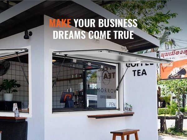 VEVOR Concession Window 36"x24", Aluminum Alloy Food Truck Service Window With Awning Door & Drag Hook, Up To 85 Degrees Stand Serving Window For Food Trucks Concession Trailers, Glass Not Included_voghion.com