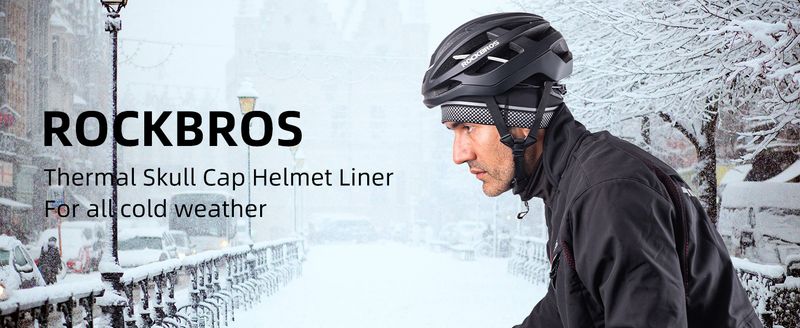 ROCKBROS Cappello invernale da donna/uomo Scalda orecchie Berretto da esterno in pile Berretto con teschio_voghion.com