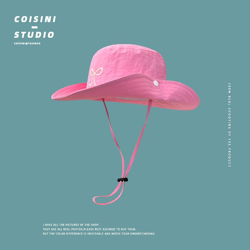 Sonnenhut 1PC Frühling und Sommer Hunderte von gewaschenen Cowboy-Sonnenschutz-Fischerhüten mit Verschluss_voghion.com