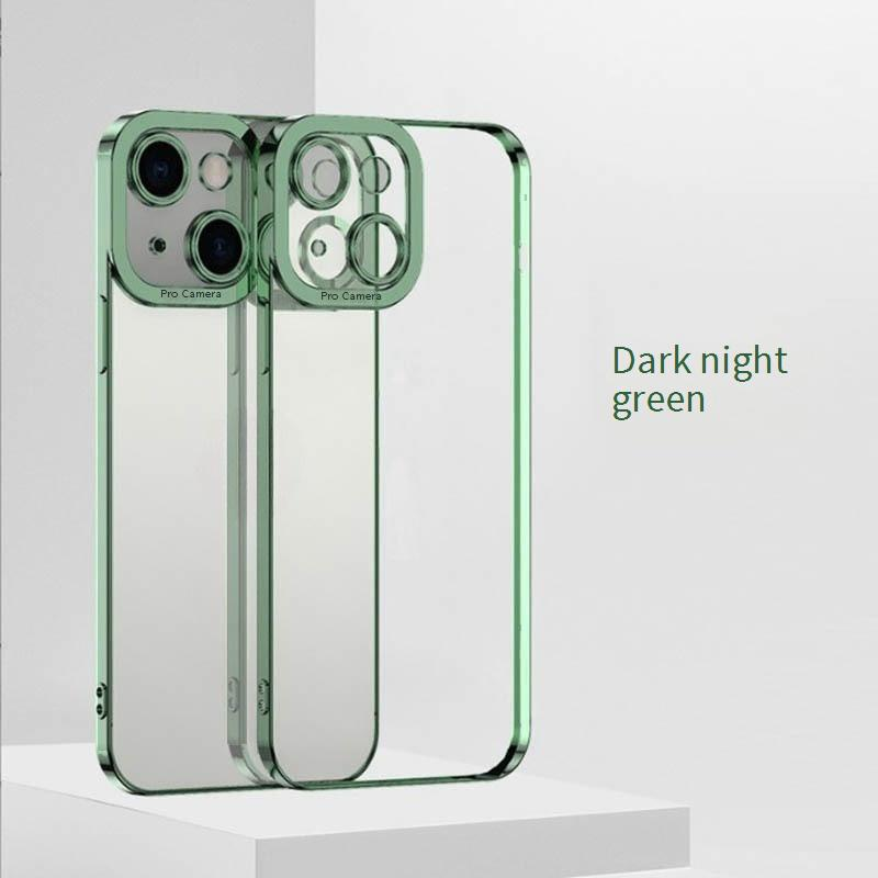 Phone Case & Covers Applicable To Angel Eye Electroplating TPU Transparent Mobile Phone Case IPhone15PROmax Full Cover Soft Case_voghion.com