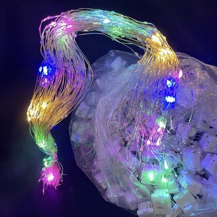 Scatola regalo di caramelle natalizie con luci a LED - Scatola rotonda decorativa per regali di Natale, mele e decorazioni per feste_voghion.com