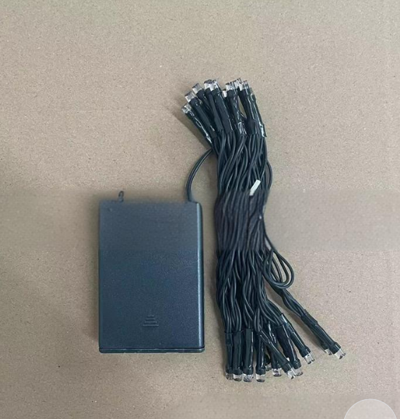 Ghirlanda natalizia da appendere alla porta, 180/270 cm, con palline decorative e luci LED bianche calde, ghirlanda di pino artificiale per decorazioni natalizie._voghion.com
